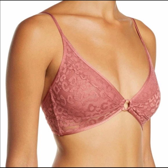 NWT FREE PEOPLE Allure Leopard Print Toni Bralette - Picture 4 of 8